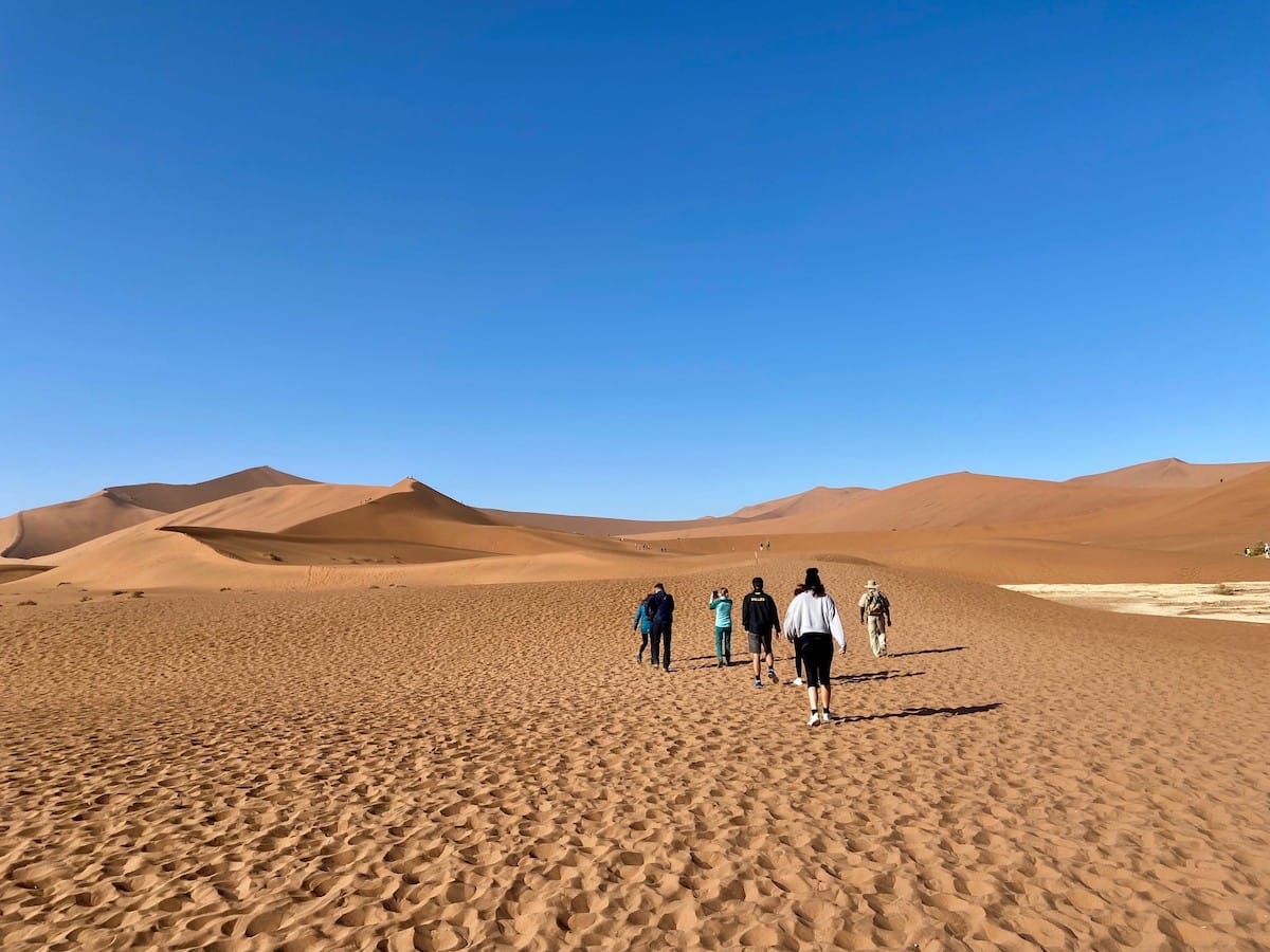 NAMIBIA — Dylan and Wendy Campbell